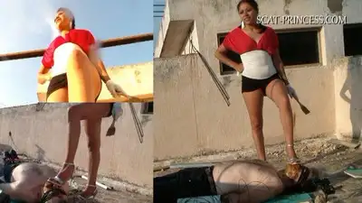 Scat-Princess Mini Series - Too much Shit on the Roof Part 5