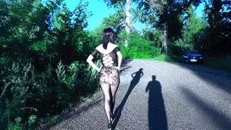 Mistress Emily - Toilet Slave in the Woods