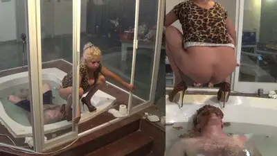 Scat-Princess Mini Series - Jacuzzi Fillup Part 4 Nicole