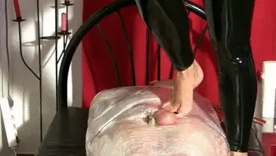 Toiletslaveanddommes - Goddess Luna and Roberta mummification and coerced shit feeding