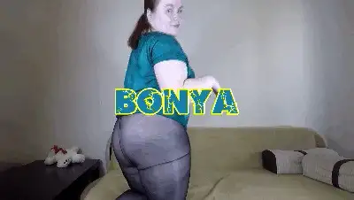 BONYA - Shitting And Farting In Black Leggings