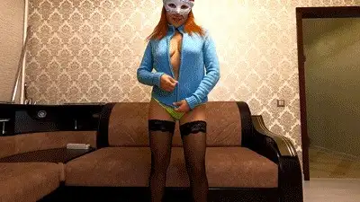Mistress Emily - Full ass feeding her slave