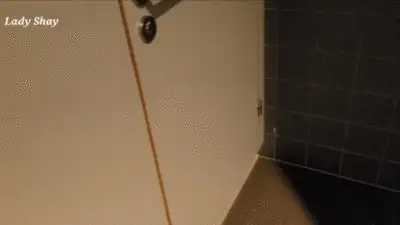 Lady Shay - Airport female toilet!