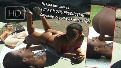 Xmodels GOLD Store - Behind the scenes a Scat Movie Production...