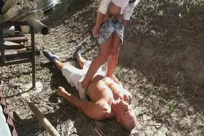 Zephy Divine - Pissing on bum's face and in slave's mouth! (2 clips, 720)!