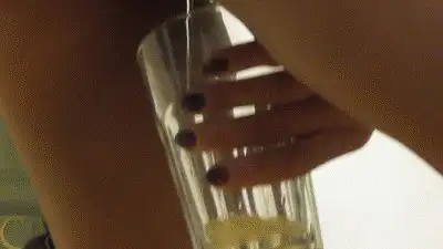 Scat and Piss Femdom - Border Piss Test
