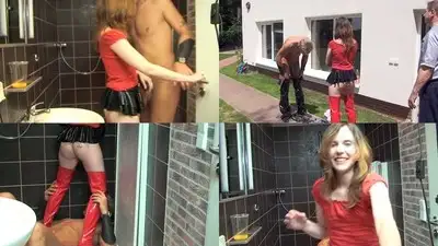 EROnight by Eronite - Julia takes Erik a shower with pee