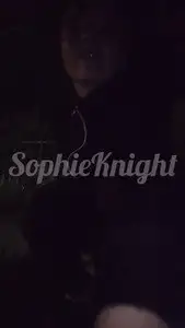 SophieKnight - Pissing in public dark lighting