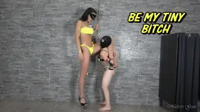 Gaia Femdom - MISTRESS GAIA - BE MY TINY BITCH - HD