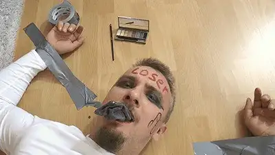 Madame Marissa - Putting makeup on the loser