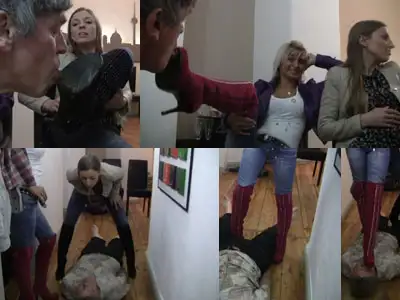 Brat Girls Femdom - Berlin 2011 Lady Morgan Moon and Lady Kate FULL HD 08 Full Version