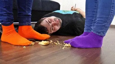 Boss Girls Productions - Cheese socks and cheesecake - This love goes through the stomach! - small version