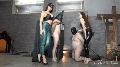 Gaia Femdom - MISTRESS GAIA - GLORY HOLE BLOWJOB - HD
