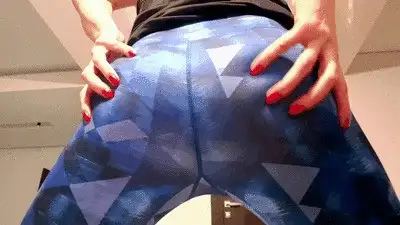 Goddess Nika - Sweat Tights On Face