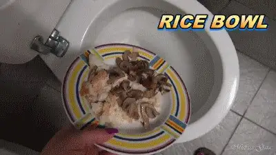 Gaia Femdom - MISTRESS GAIA - RICE BOWL - HD