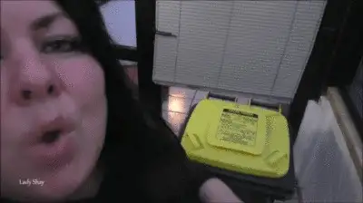 Lady Shay - Trash can slave