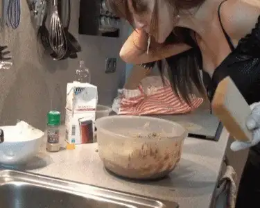 HERRIN LADY ANJA - Slave Meal - Die Qual für jeden Sklaven!