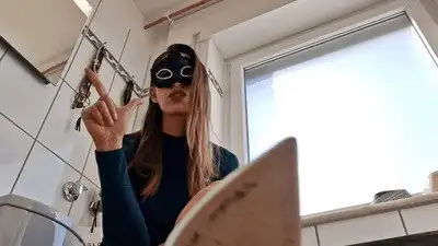 Madame Marissa - I humiliate you and you lick my toilet clean! (small version)