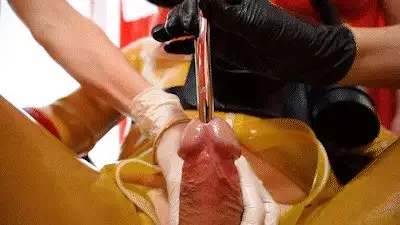 Mistress BlackDiamoond - Urethral examination (SD Video)