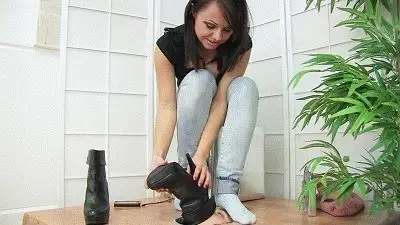 Boss Girls Productions - Do these boots smell good?