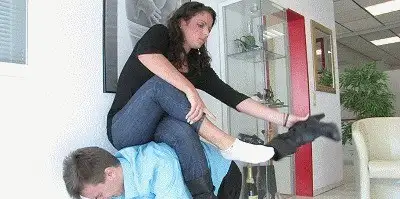 Boss Girls Productions - Phew - those boots do have a smell! (Realplayer)