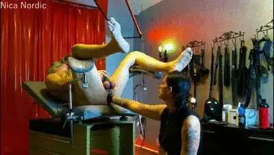 Miss Nica Nordic - Fisting and 50inch strapon fuck