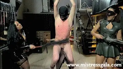 Gaia Femdom - MISTRESS GAIA - DOUBLE DOMINATION & PAIN - HD