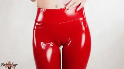 HERRIN LADY ANJA - Cameltoe Teasing & Cum Countdown