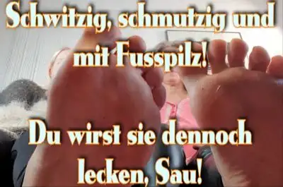 Lady Karame's Kingdom - Our dirty, sweaty cheese smelling feet (customer clip)
