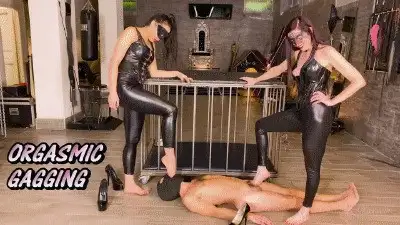 Gaia Femdom - MISTRESS GAIA - ORGASMIC GAGGING - HD