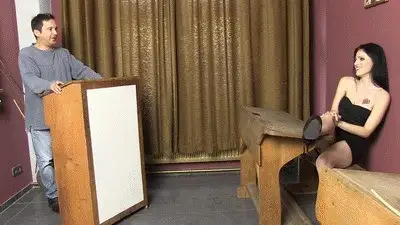 Mistress BlackDiamoond - My teacher is my slave