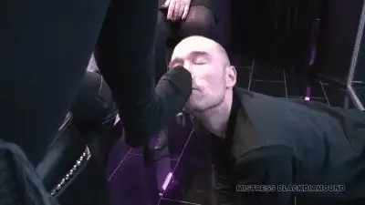 Mistress BlackDiamoond - After party - stinky socks and sweaty feet - SD