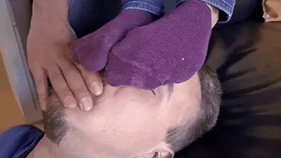 Madame Marissa - Shoe licking and sock sniffing with a twist