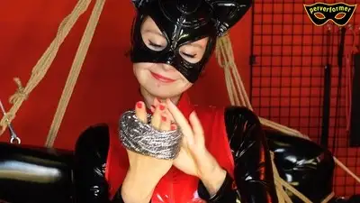 perverformer - Helpless Shibari Slave Jerked off With Steel Wool