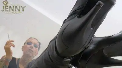 Princess Jenny - Rack for my boots (SD VIDEO)