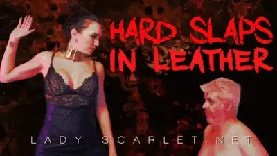 Lady Scarlet - Lady Scarlet - Hard slaps in leather