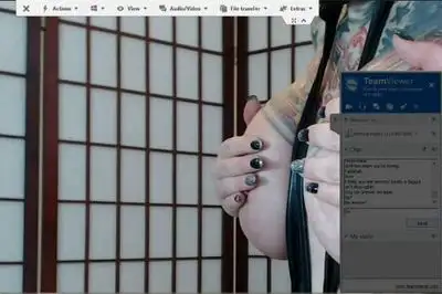Mistress Harley the Techdomme - Teamviewer Lockdown