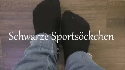 Lady Shay - Schwarze Sportsöckchen