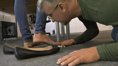 Madame Marissa - Employee distracted by his boss' stinky feet (small version)