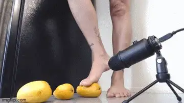 Double Trouble - ASMR Mango Barefoot Compression