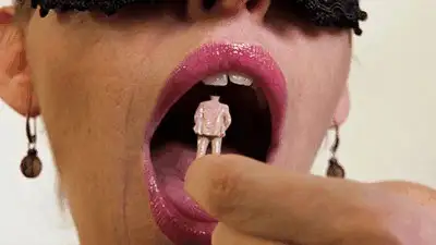 Madame Marissa - Tiny slaves make a great snack for the giantess