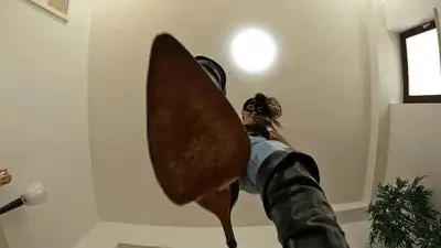 Madame Marissa - I'll crush you under my boots, tiny slave!