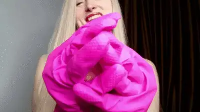 Goddess Nika - Rubber Gloves JOI