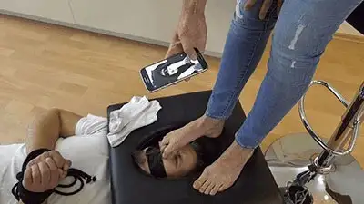 Madame Marissa - Foot smother hell in the smother box