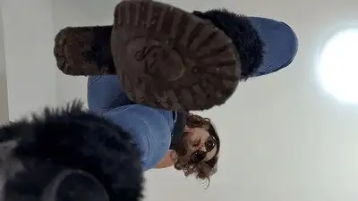 Madame Marissa - Cleaning my muddy boots on your face!