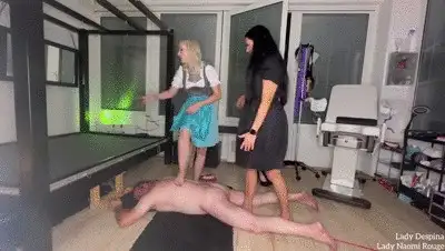 Lady Despina - Oktoberfest - groper trampled Part 05 The Egg Dance