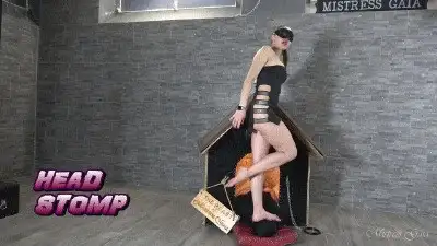 Gaia Femdom - MISTRESS GAIA - HEAD STOMP - HD