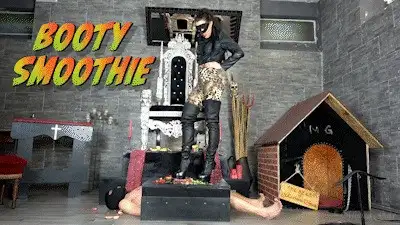 Gaia Femdom - MISTRESS GAIA - BOOTY SMOOTHIE - HD
