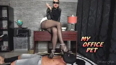 Gaia Femdom - MISTRESS GAIA - MY OFFICE PET - HD