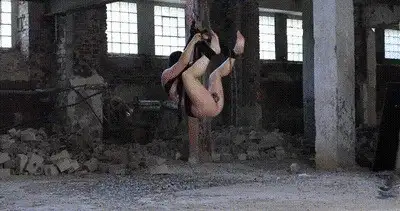 MissAlessaMilano - Hanging up and fucking anally